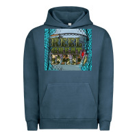 Pigment Midnight Navy reel great dad Urban Hoodie - Artiststas