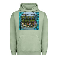 Pigment Oil Green reel great dad Urban Hoodie - Artiststas