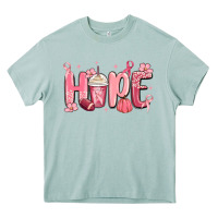 Arona breast cancer awareness hope Heavy Core Tee - MaliasSmallBusiness