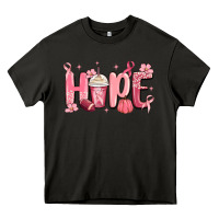 Asphalt breast cancer awareness hope Heavy Core Tee - MaliasSmallBusiness
