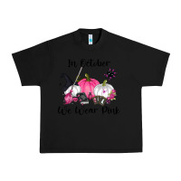Black in october we wear pink Urban Heavy Tee - RanaPortraitStore