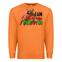 Carrot I Am Always With Your Cardinal Bird Premium Sweatshirt - LillyAllenDesigns