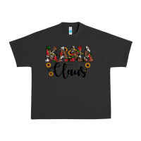 Pigment Black mama claus Urban Heavy Tee - JahusDesignShop