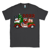 Smoke happy new year 2022 christmas truck with american flag Classic Tee - Jasminsmagicworld