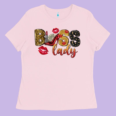 Boss Lady With Money Ladies Tee Designed By Nancycooperartshop