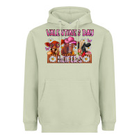Matcha valentines day heifers Heavyweight Hoodie - CowhideDigitalArt