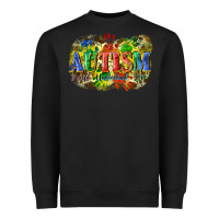 Black Autism accept understand love Heavyweight Sweatshirt - CowGirlArtShop