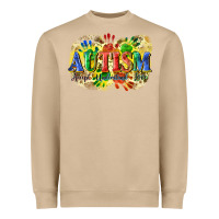 Mushroom Autism accept understand love Heavyweight Sweatshirt - CowGirlArtShop