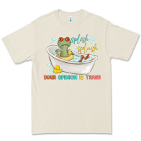 Bone splash splash your opinion is trash Premium Tee - MaliasSmallBusiness