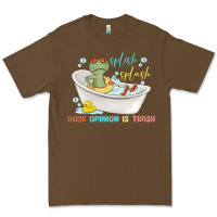 Cacao splash splash your opinion is trash Premium Tee - MaliasSmallBusiness