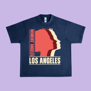 Women's Angeles Los Angeles Urban Heavy Tee Designed By Bettercallsaul