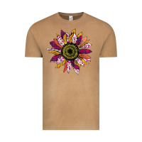 Sunflower Png Vintage Tee | Teevron