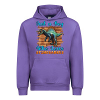 Tulip just a boy who loves baby spinosaurus Urban Hoodie - Artiststas