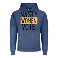 Vintage Denim Nasty Women Vote Vintage Hoodie - Bettercallsaul