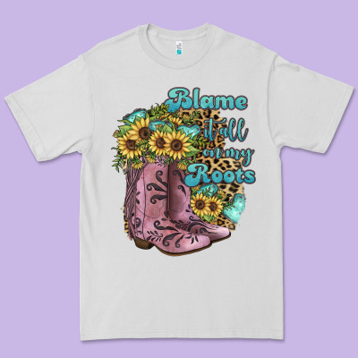 Blame It All On My Roots Premium Tee Designed By Jahusdesignshop