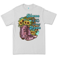 Dove Grey Blame It All On My Roots Premium Tee - JahusDesignShop