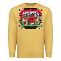 Antique Gold Sweet Summer Time Premium Sweatshirt - CowhideDigitalArt