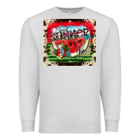 Dove Grey Sweet Summer Time Premium Sweatshirt - CowhideDigitalArt