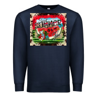 Navy Sweet Summer Time Premium Sweatshirt - CowhideDigitalArt
