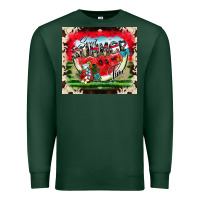 Sports Green Sweet Summer Time Premium Sweatshirt - CowhideDigitalArt