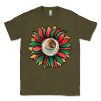 Army Green mexican sunflower Classic Tee - Jasminsmagicworld