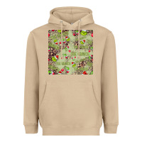 Mushroom The Grinch Seamless Heavyweight Hoodie - CowhideDigitalArt