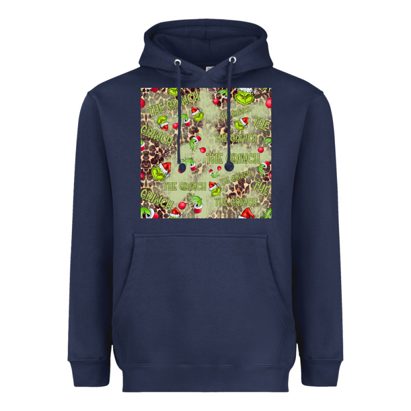 The Grinch Seamless Heavyweight Hoodie by CowhideDigitalArt | Teevron