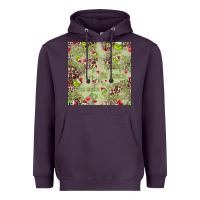 Plum The Grinch Seamless Heavyweight Hoodie - CowhideDigitalArt