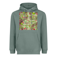 Sage The Grinch Seamless Heavyweight Hoodie - CowhideDigitalArt