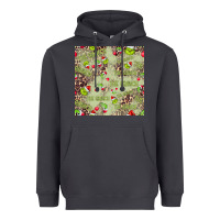 Smoke The Grinch Seamless Heavyweight Hoodie - CowhideDigitalArt