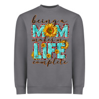 Storm Being a Mom makes my life complete Mother's Day Heavyweight Sweatshirt - CowGirlArtShop