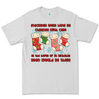 Dove Grey stockings were hung by chimney Premium Tee - MaliasSmallBusiness