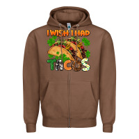 Chestnut I wish i had tacos St. Patrick's day Zipper Hoodie - FaDigitalArtStudio