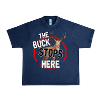 Navy The Bucks Stops Here Urban Heavy Tee - Bettercallsaul