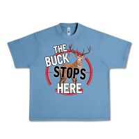 Pebble Blue The Bucks Stops Here Urban Heavy Tee - Bettercallsaul