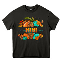 Asphalt Thankful grateful blessed mini pumpkin Heavy Core Tee - NancyCooperArtShop