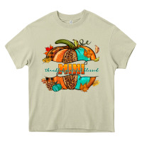 Mossy Thankful grateful blessed mini pumpkin Heavy Core Tee - NancyCooperArtShop