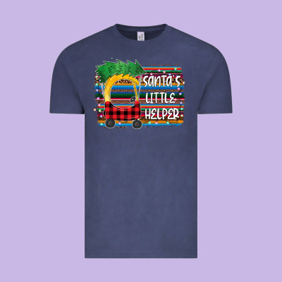 Santas Little Helper Vintage Tee Designed By Bettercallsaul