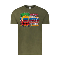 Vintage Olive Santas Little helper Vintage Tee - Bettercallsaul