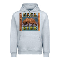 Heather Grey papar bear Urban Hoodie - Artiststas