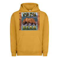 Pigment Peanut Butter papar bear Urban Hoodie - Artiststas
