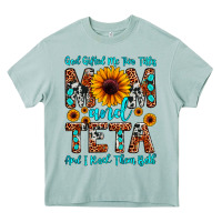 God Gifted Me Two Titles Mom And Teta And I Rock T Heavy Core Tee | Teevron