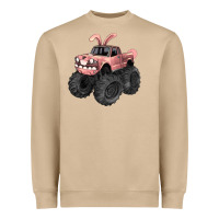Easter Monster Truck Easter Day Heavyweight Sweatshirt | Teevron