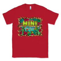 Red mini cita serape background Classic Tee - BarkalooDesign