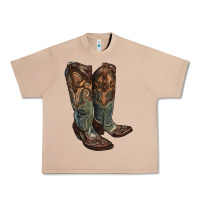 Burro cowgirl boots Urban Heavy Tee - RanaPortraitStore