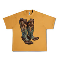 Peanut Butter cowgirl boots Urban Heavy Tee - RanaPortraitStore