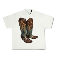 Pistachio cowgirl boots Urban Heavy Tee - RanaPortraitStore