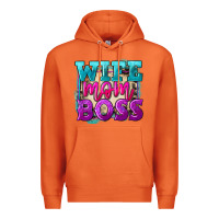 Carrot Wife mom boss Mother's Day Premium Hoodie - FaDigitalArtStudio