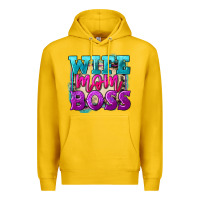 Lemon Wife mom boss Mother's Day Premium Hoodie - FaDigitalArtStudio
