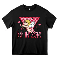 Black def in love Heavy Core Tee - MaliasSmallBusiness